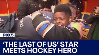 10-year-old 'The Last of Us' star meets Washington Capitals as he works toward NHL dream | FOX 5 DC