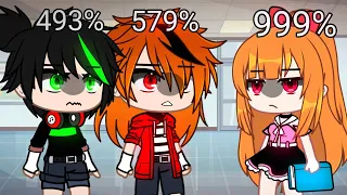 Danger Percentage meme [ Ppg X Rrb ] Gacha Club ||