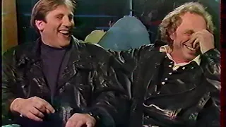 Depardieu   1986 dec 16   Interview & making of w Pierre Richard @ Zénith