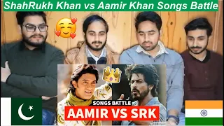 Pakistani Reaction On ShahRukh Khan vs Aamir Khan Songs Battle | Which Song Do You Like The Most?