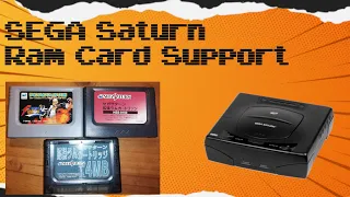 Alle SEGA Saturn Spiele die eine Ram Karte unterstützen