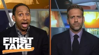 Stephen A. Smith fired up over Michael Jordan's superteam comments | First Take | ESPN