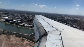 American Airlines Airbus a319 | KONT to KPHX | Full Flight | 4K’NT