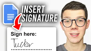 How To Add Signature In Google Docs - Full Guide