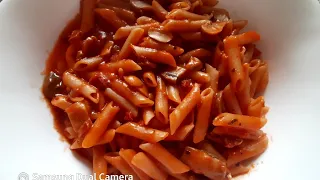 RECETAS MAMBO/MACARRONES  CON TOMATE EN 15 MINUTOS/ muy sabroso.