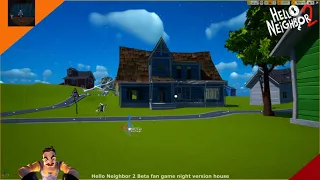Hello Neighbor 2 Beta Fan Game teaser house police gameplay