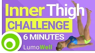 Inner Thigh Challenge Workout. Get Rid of Inner Thigh Fat | 6 Minutes