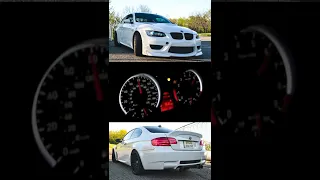 Supercharged M3 Acceleration