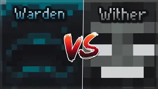 Warden vs Wither #minecraft