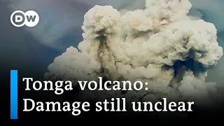 Tonga volcano: Too soon to assess damage | DW News