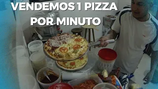 NOITE DE SÁBADO NA PIZZARIA AO VIVO | VENDEMOS TUDO | DELIVERY DE PIZZA