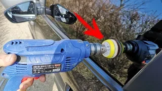 Car tricks with an electric DRILL