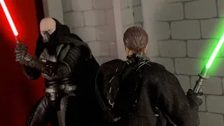 Darth Malgus vs Jedi - Deceived (Old Republic Stop Motion Recreation)