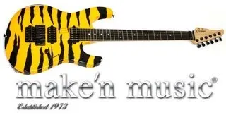 Hot n Fresh: Suhr Modern 80's Shred Antique in Tiger Stripe arrives at Make'n Music!