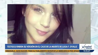 Testigos rinden su versión en el caso de la muerte de Luisa Fernanda Ovalle