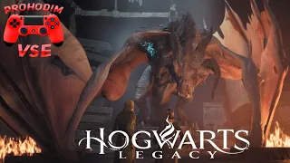 hogwarts legacy часть 8 спасаем дракона  хогвартс наследие огонь и злой нрав