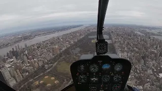 NYC Central park by Helicopter