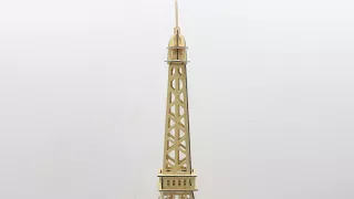 DIY Miniature Eiffel Tower ~ Woodcraft Construction Kit