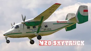 PZL M28 Skytruck - A Polish STOL light passenger and cargo plane of the Antonov family