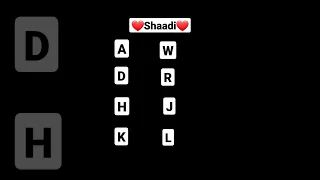 Sabse pehle apne name ka first letter select karo❤🥰 #shorts