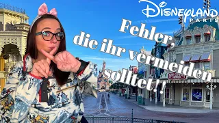 ❌Disneyland Paris Tipps & Tricks: 12 Fehler, die du unbedingt vermeiden solltest!