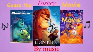 Guess the Disney/Pixar movie by music