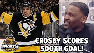 Pittsburgh Penguins Sidney Crosby Scores 500th Goal