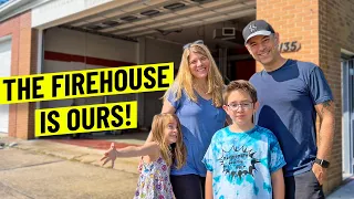 So Excited! The Firehouse is Ours!