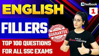 Top 100 Sentence Fillers for SSC CPO, SSC Steno, SSC CGL, CHSL, MTS | Part 1 | By Ananya Ma'am