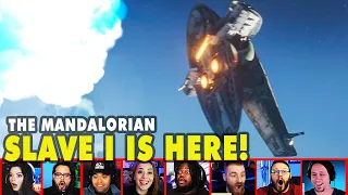 Reactors Reaction To Seeing Slave 1 On The Mandalorian Season 2 Episode 6 | Mixed Reactions