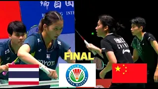 Superb! Laksika Kanlaha/Phataimas Muenwong at Ruichang China Masters 2024 Badminton