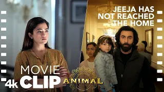 ANIMAL SCENE #8: Jeeja Has Not Reached the Home | Meets Father | Ranbir K,Anil K,Sandeep V,Bhushan K