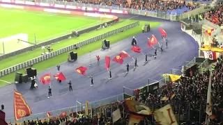 31/10/21 AS Roma vs Milan 1-2 .... il momento della formazione della AS Roma