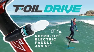 Electric SUP Foil Motor Kit! Foil Drive Assist in Action!