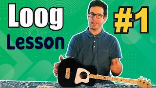 How to Play Loog Guitar for Beginners! : Lesson #1: Strumming