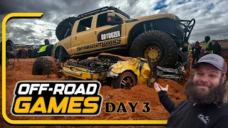 BEHIND THE SCENES with Matt's Off-road Recovery! | The Off-road Games Day 3