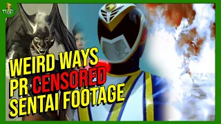 Top Ten #186 Weird Ways Power Rangers Censors Super Sentai Footage