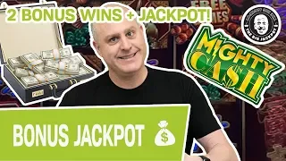 😲 2 Bonus Wins AND a Jackpot ALL on Mighty Cash? 💵 Yes Please!