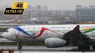 25 AIRPLANES IN 10 MINUTES | RARE TRIPLE A330 SHOT AND RARE LIVERIES at SVO Airport | PLANE SPOTTING