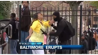 Mom Catches Son Trying to Riot in Baltimore