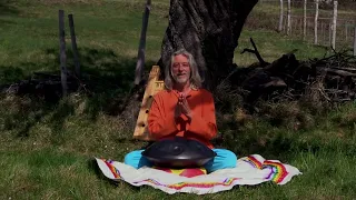 Divine Love Chanting With Magic Hang Drum #hangdrum #healingmusic #hungary