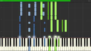 Genshin Impact - Caelestinum Finale Termini Synthesia Piano Cover (Stormterror Dvalin's OST)