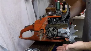 Can't tension your chainsaw chain properly?   this might be why!