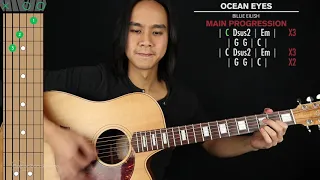 Ocean Eyes Guitar Cover Billie Eilish 🎸|Tabs + Chords|