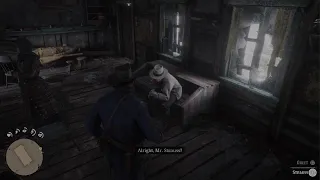 Mary Beth clearly flirting with Arthur RDR2