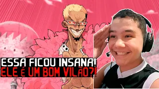 (ESSA FICOU UMA DELICIA!) REAGINDO A Rodrigo Zin - Donquixote Doflamingo | REACT #dropzin