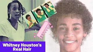 Whitney Houston Real Hair