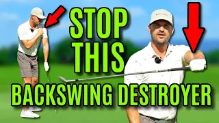 GOLF: Stop This Backswing Destroyer And Using Your Arms Wrong