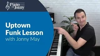 Uptown Funk - Jonny May Arrangement [Piano Tutorial] - Sheets/MIDI