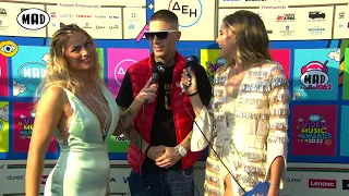 O TRANNOS στο Red Carpet των Mad Video Music Awards 2023 από τη ΔΕΗ